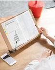 Adjustable Multi-Functional Reading Stand – Ergonomic Book and Tablet Holder, Foldable, Portable Support for Study, Bed, and Travel - learnconnecthub