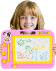 Children’s Magnetic Drawing Board: Interactive Art & Learning with Erasable Surface and Markers - learnconnecthub