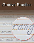 Kindergarten Groove Practice Copybook: Fun and Engaging Handwriting Workbook for Developing Early Writing Skills and Fine Motor Coordination - learnconnecthub