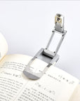 Portable Folding LED Book Light – Rechargeable, Clip-On Reading Light with Adjustable Neck, Ideal for Bedtime and Travel - learnconnecthub