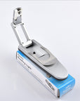 Portable Folding LED Book Light – Rechargeable, Clip-On Reading Light with Adjustable Neck, Ideal for Bedtime and Travel - learnconnecthub