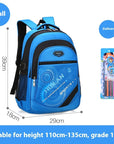 Durable Primary School Student Schoolbag for Boys in Grades 1-6 – Comfortable and Spacious Backpack for Everyday Use - learnconnecthub