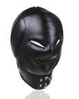 Eye Mask Blind Head Cover Black Solid Mouth Ball Mask - learnconnecthub