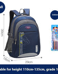 Durable Primary School Student Schoolbag for Boys in Grades 1-6 – Comfortable and Spacious Backpack for Everyday Use - learnconnecthub