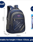 Durable Primary School Student Schoolbag for Boys in Grades 1-6 – Comfortable and Spacious Backpack for Everyday Use - learnconnecthub