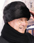 Winter Warm Cotton Hat for Middle-Aged and Elderly People with Soft Lining and Cozy Fit for Maximum Comfort and Protection - learnconnecthub
