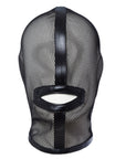 Eye Mask Blind Head Cover Black Solid Mouth Ball Mask - learnconnecthub
